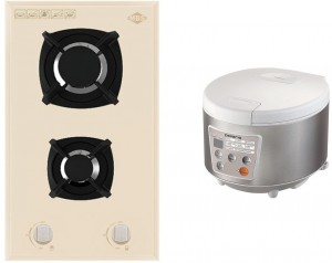 Варочная поверхность MBS PG-302IV + Мультиварка Polaris PMC 0350AD