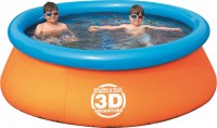 Надувной бассейн Bestway 57244 Fast Set Поиски сокровищ 3D