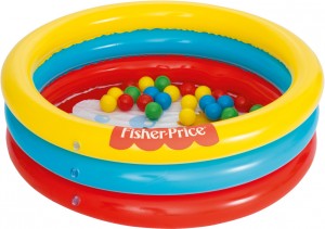 Надувной бассейн Bestway Fisher Price 93501 91x25 см