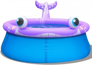 Надувной бассейн Jilong 17523 Spray Pool Whale