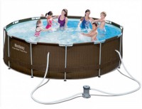 Каркасный бассейн Bestway 58383 Ротанг