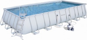 Каркасный бассейн Bestway 56279 Rectangular Frame 732х366х132