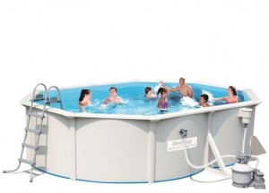 Каркасный бассейн Bestway Hydrium Oval 500х360х120 см 56586