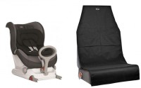 Детское автокресло Romer Max-fix Stone Grey Trendline + BRITAX Чехол для автомобильного сидения