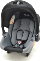 Детское автокресло Nania Baby ride Eco Grey black