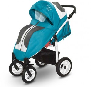 Прогулочная коляска Verdi Fox №13 Turquoise grey