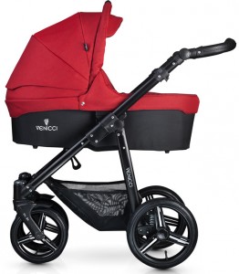 Универсальная коляска Venicci Soft 2 в 1 Denim Red