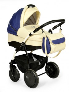 Универсальная коляска Indigo Zippy 3 в 1 20 Beige blue