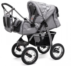 Коляска-трансформер Teddy Kacper Lux PC 10 Grey