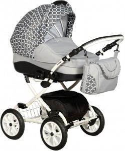 Универсальная коляска Indigo Color Plus 12 2 в 1 40 Gray