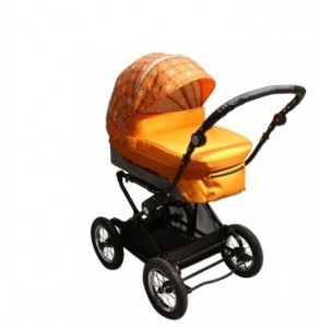 Универсальная коляска Geoby EVENLY Orange