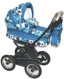 Универсальная коляска Caretto Angel F 3 v 1 15 Blue