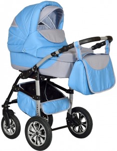Универсальная коляска Smile Line Indiana 3 в 1 30 Blue gray