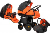 Универсальная коляска Tutis Zippy New 8 (3 в 1) Orange grey