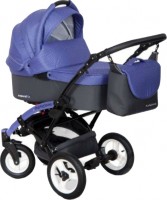 Универсальная коляска Expander Naomi 163 2 в 1 Grey violet print
