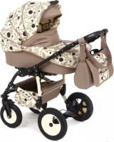 Коляска Marimex Armel 3 in 1 Beige green