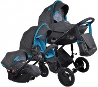 Транспортная система Tutis PIA 3 в 1 413351 Grey blue