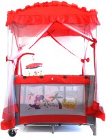 Манеж-кровать Stiony B1100 Red grey