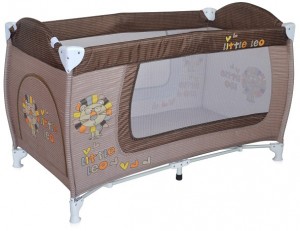 Манеж-кровать Lorelli Danny 1 Little Leo Beige