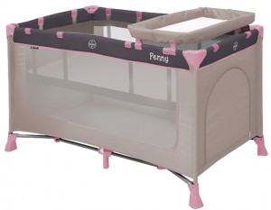 Манеж-кровать Lorelli Penny 2 Biege pink