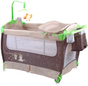 Манеж-кровать Lorelli Sleep'N'Dream Beige buddies