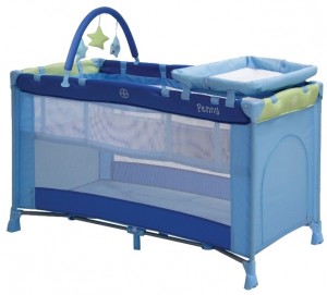 Манеж-кровать Lorelli Penny 2 Plus Blue green