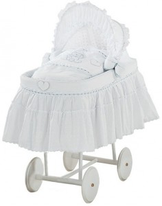 Люлька-колыбель Italbaby 340.0038-5 Pasticcini с капюшоном White