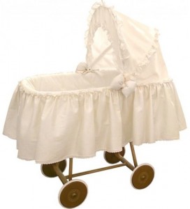 Люлька-колыбель Italbaby 320.0092-6 Pasticcini с капюшоном Cream