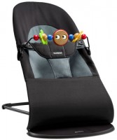 Качели-шезлонг BabyBjorn Balance Soft 6050.01 Black grey