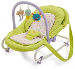Качели-шезлонг Happy baby Nesty Green 3591