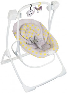 Кресло-качели Graco Duet Cozy Grey yellow