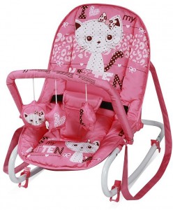 Качели-шезлонг Lorelli Top Relax Kitten Pink