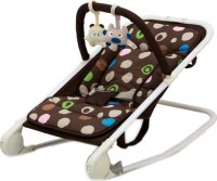 Качели-шезлонг Baby Care Rock Out Brown МВ308