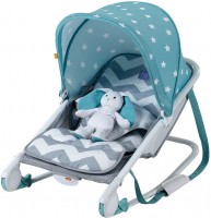 Качели-шезлонг Happy baby Bouncer Blue