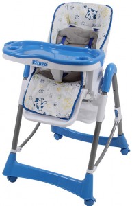 Высокий стул для кормления Pituso Nino LHB-009 Зверята White blue