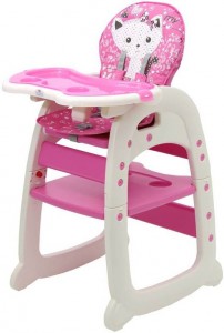 Стул-трансформер для кормления Polini 460 Pink
