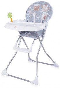 Высокий стул для кормления Lorelli Jolly Funny Days Grey white