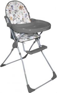 Высокий стул для кормления Teddy Bear C-H3 (R) Owl Grey