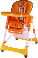 Высокий стул для кормления Liko Baby LB HC21 Yellow bear