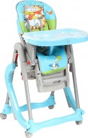 Высокий стул для кормления Leader Kids RT-004 Коты Blue