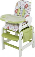 Стул-трансформер для кормления Happy baby Oliver Lime