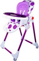 Высокий стул для кормления Bebi Planete Callipso BCH202B Purple