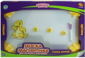Детская магнитно-маркерная доска ABTOYS PT-00280