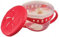 Тарелка для кормления Happy baby Comfy plate Red