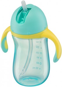Поильник для кормления Happy baby 14006 Straw Feeding Cup Blue
