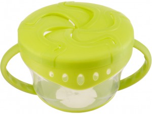 Тарелка для кормления Happy baby Snack Bow Lime