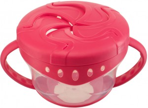 Тарелка для кормления Happy baby Snack Bow Red