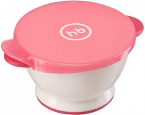 Тарелка для кормления Happy baby Small Bowl Red