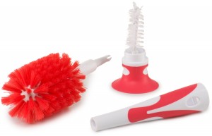 ершик для чистки Happy baby Bottle Nipple Brush 11009 Red