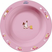 Тарелка для кормления Philips AVENT SCF704/01 (65626) Pink